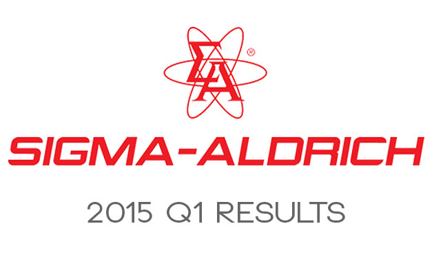 Sigma-Aldrich Announce Q1 2015 Sales Figures